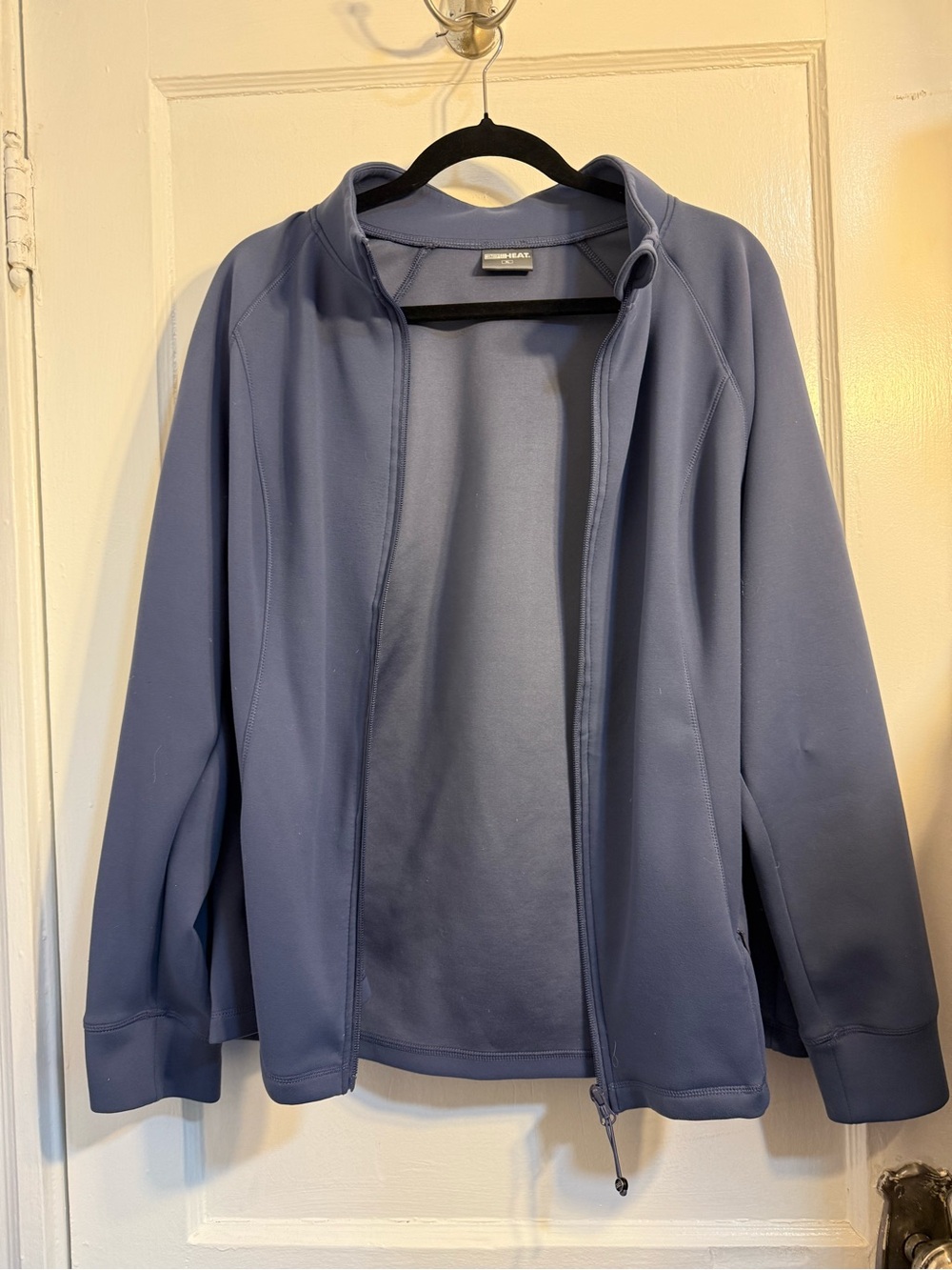 Women's Lightweight Full-Zip Jacket - Slate Blue